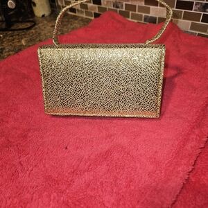 Elegant Gold Evening Clutch